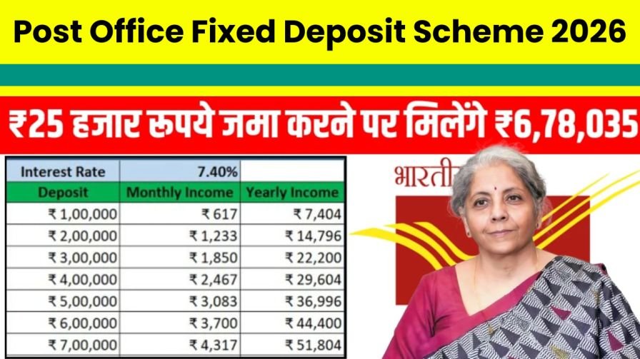 Post Office Fixed Deposit Scheme 2026